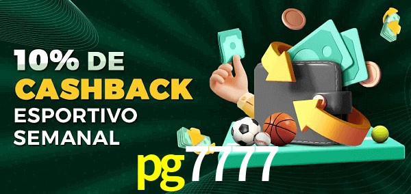 10% de bônus de cashback na pg7777